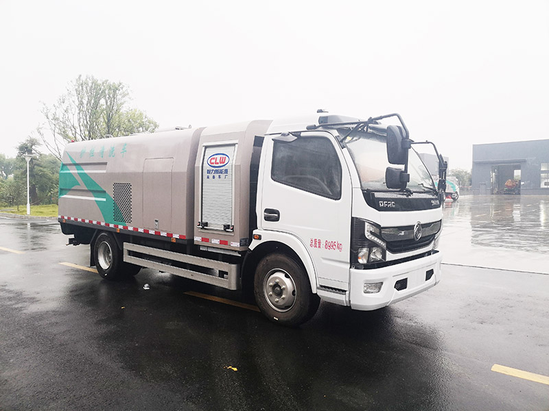 4方东风纯电动护栏清洗车CL5090GQXBEV