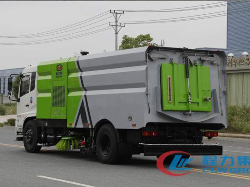 东风天锦洗扫车