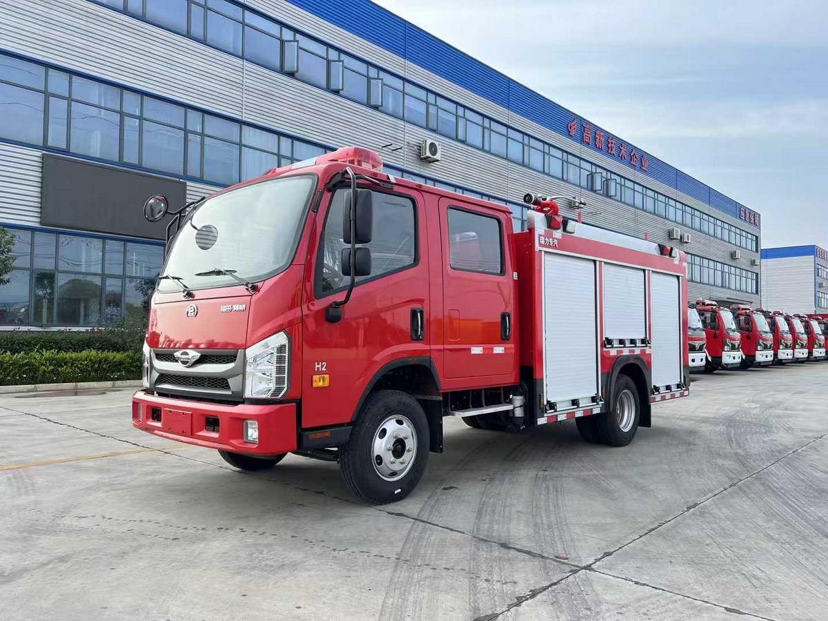 2.5吨福田水罐消防车