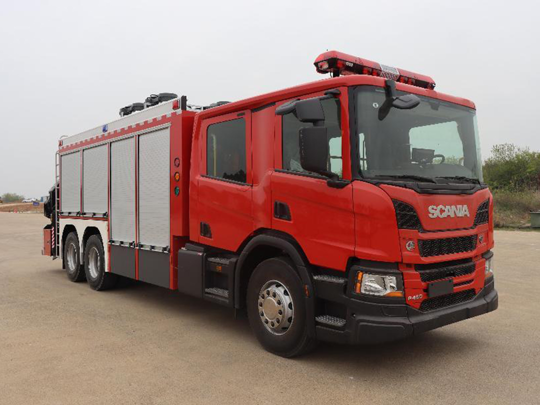 斯堪尼亚抢险救援消防车