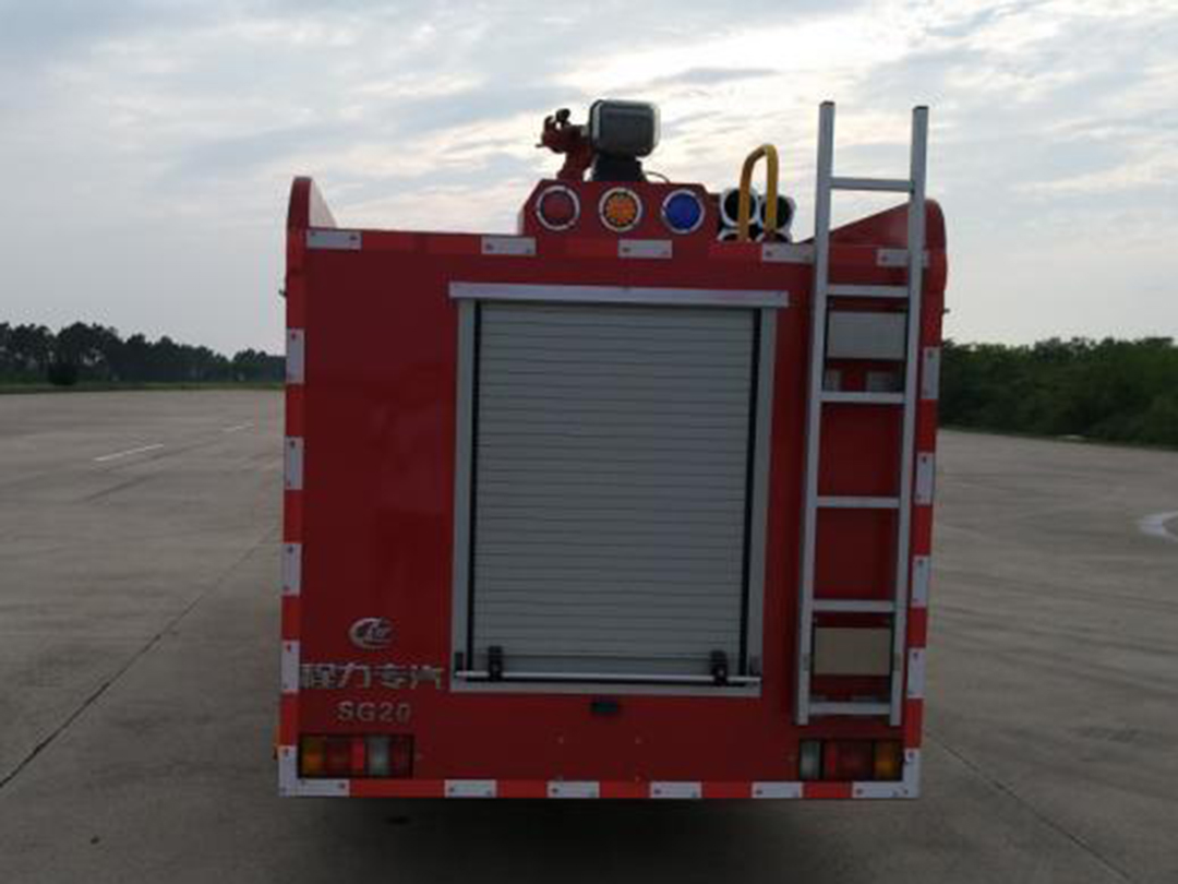 100P五十铃2吨消防车