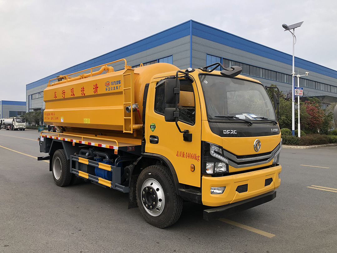 东风多利卡12.7方清洗吸污车