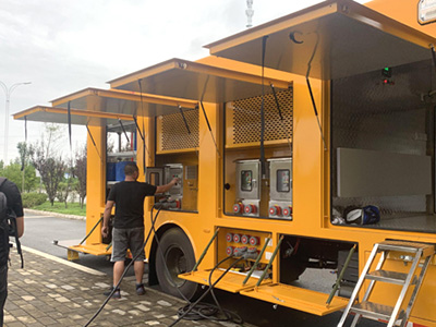 蓝牌CLW5041XXHAYS江铃1000排涝车