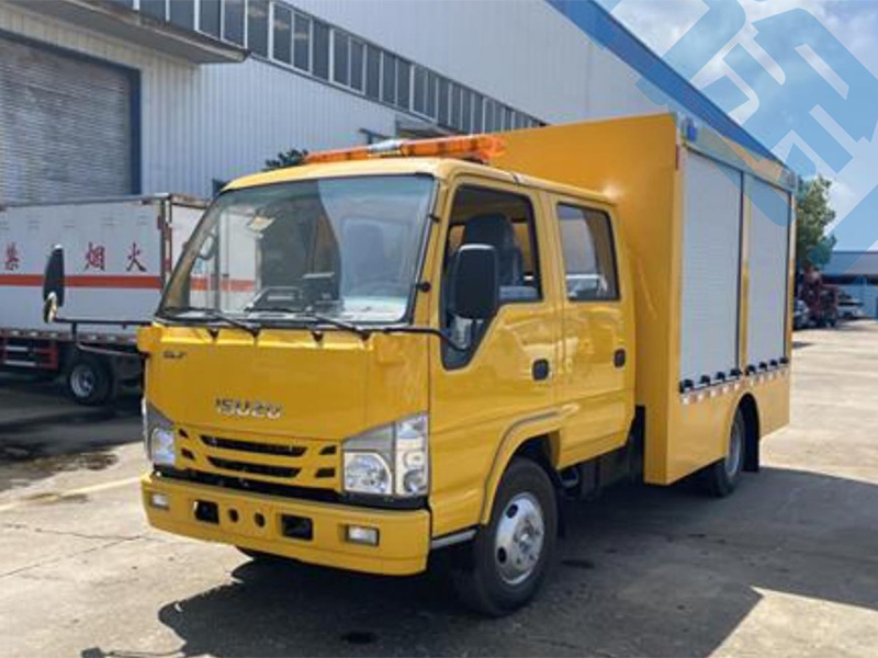 蓝牌CLW5041XXHQ6五十铃双排1000排涝车