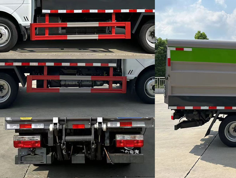 程力威牌CLW5041XTYBHJ型密闭式桶装垃圾车