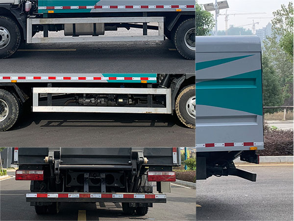 程力威牌CLW5090XTY6SL型密闭式桶装垃圾车