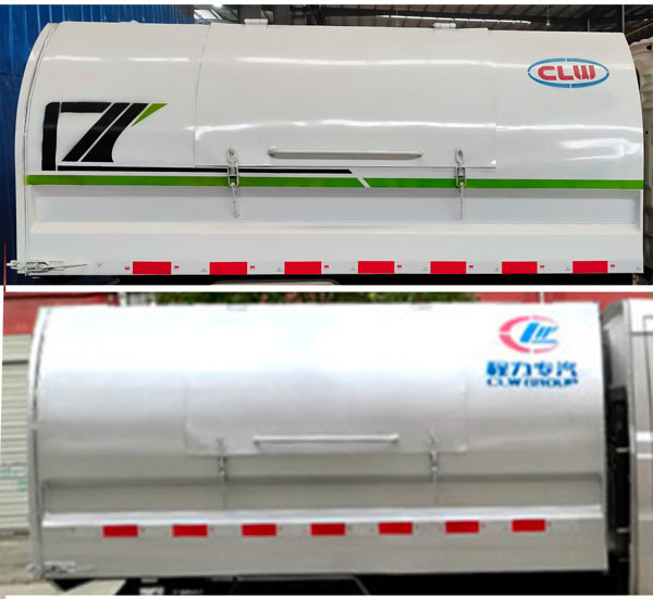 程力威牌CLW5030ZXLSC6型厢式垃圾车