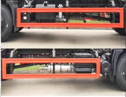 程力威牌CLW5180ZXLD6型厢式垃圾车