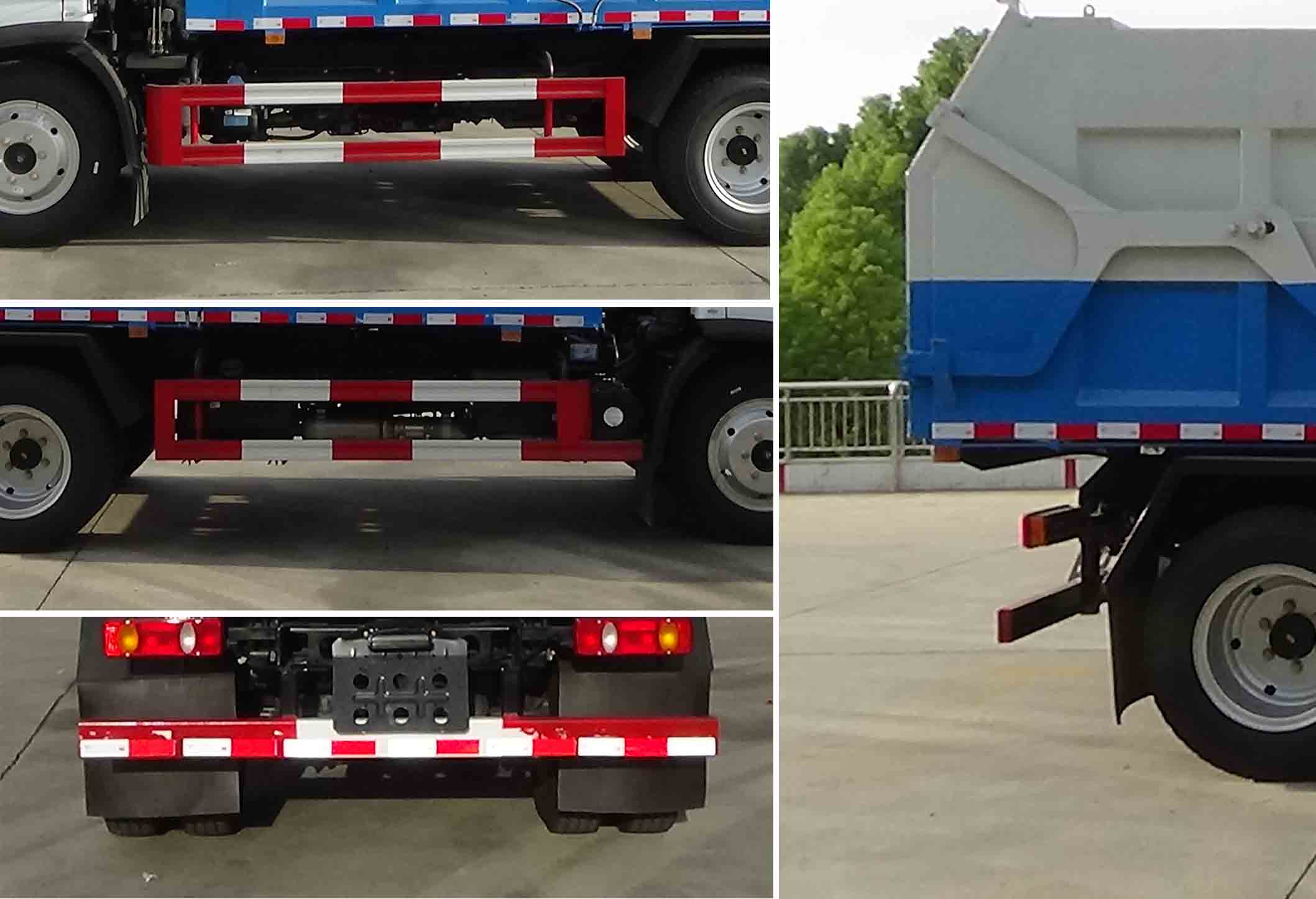 程力威牌CLW5120ZXL6SL型厢式垃圾车