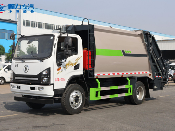 陕汽德龙G1压缩垃圾车