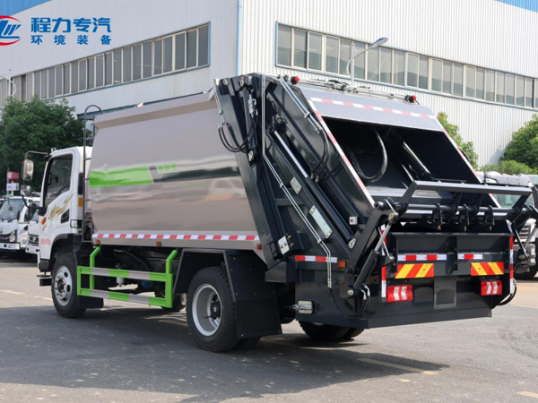陕汽德龙G1压缩垃圾车
