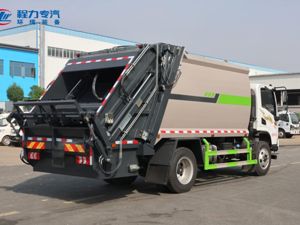 陕汽德龙G1压缩垃圾车