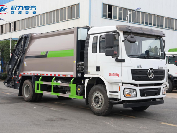 陕汽德龙L3000压缩垃圾车