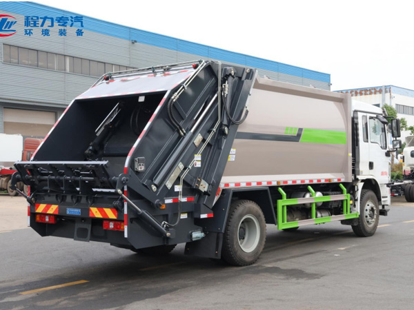 陕汽德龙L3000压缩垃圾车