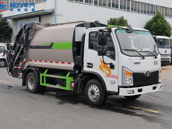 重汽豪曼压缩垃圾车